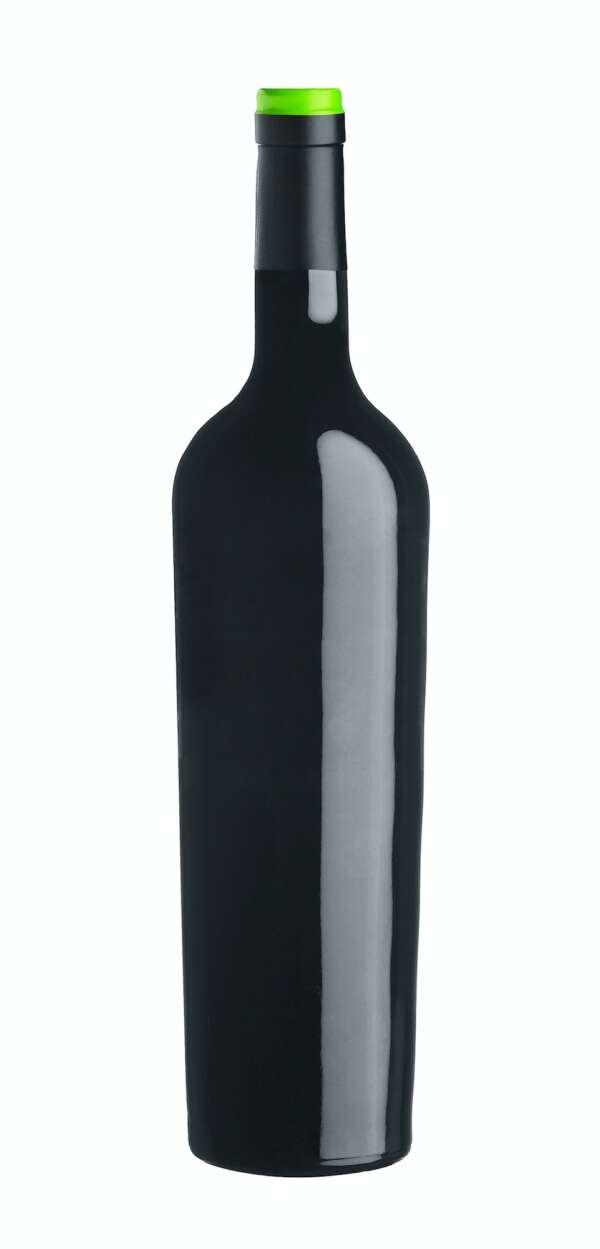 Red wine bottle